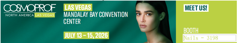 ​Cosmoprof Las Vegas 2026 (13–15 tháng 7): Joyrich / Best Brush giới thiệu những chiếc cọ vẽ móng tay chuyên nghiệp tùy chỉnh cho các đối tác bán buôn & nhãn hiệu riêng B2B