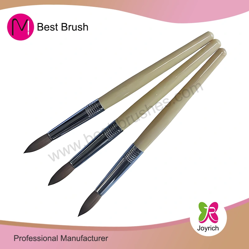 Bàn chải móng tay acrylic tre kolinsky
