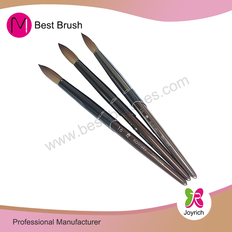 Cà phê kim loại kolinsky acrylic móng tay