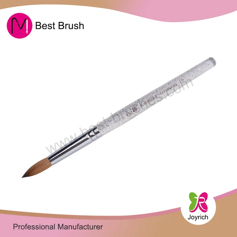 Bàn chải móng tay acrylic Kolinsky mới Sparkle 2024